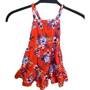 Old navy sleeveless  floral dress size 3T